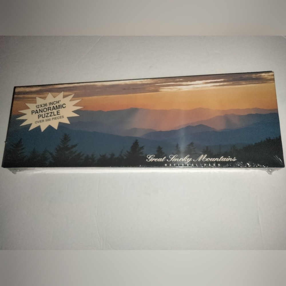 Panoramic Puzzle (Sz 11.5x35.5) Great Smoky Mountains National Park (NEW In Box)